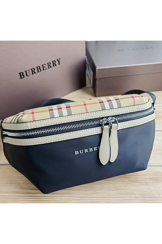Сумка на пояс Burberry Bum Bag 28x14 см (3 расцветки)
