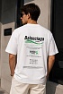 Оверсайз футболка Balenciaga Recycle - White