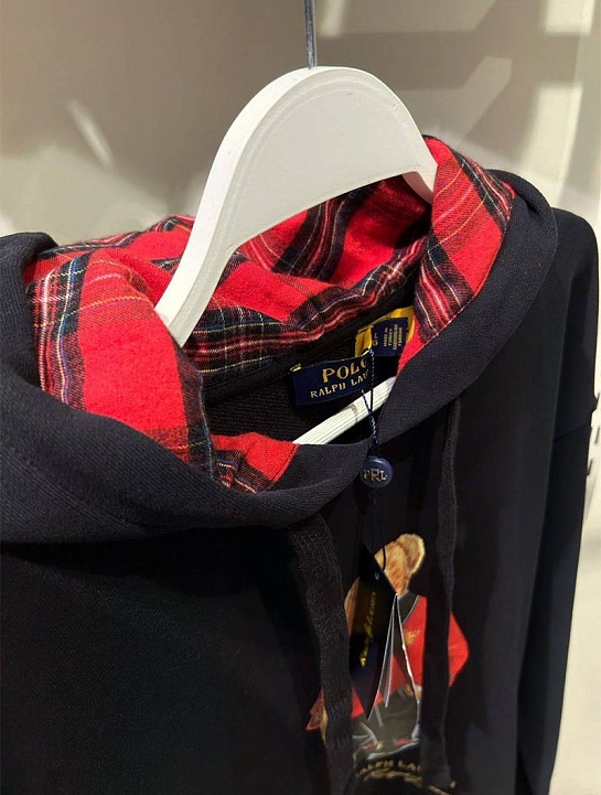 Мужское чёрное худи Роlо Ralрh Lаurеn Lunar New Year