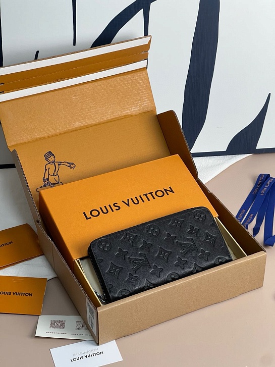 Кожаное портмоне Louis Vuitton Premium 20x10x2 см