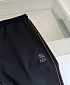 Мужские чёрные шорты Brunello Cucinelli Premium