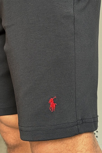 Мужские тёмно-синие шорты Polo Ralph Lauren   