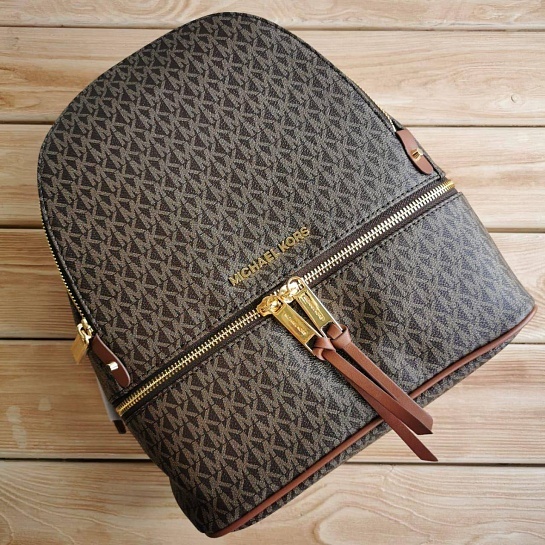 Кожаный рюкзак Michael Kors Rhea 32x27 см