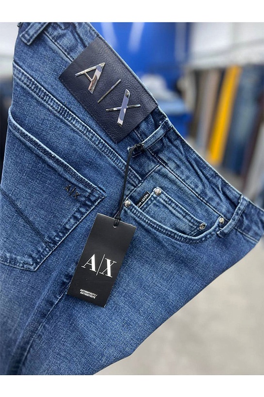 Мужские синие джинсы Armani Exchange