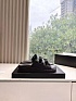 Женские кожаные шлёпанцы Chanel чёрного цвета