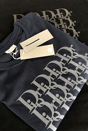 Белая мужская футболка Dior   