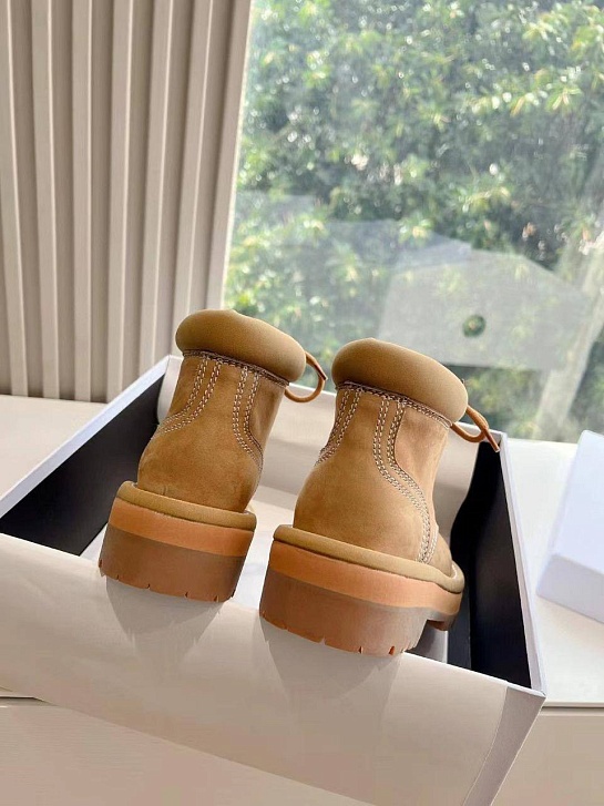 Женские ботинки Celine Premium - Brown