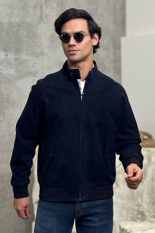 Мужская кожаная куртка Prada premium