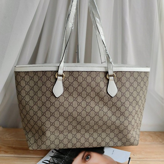 Женская сумка Gucci Ophidia GG Medium Tote 38x28 см   