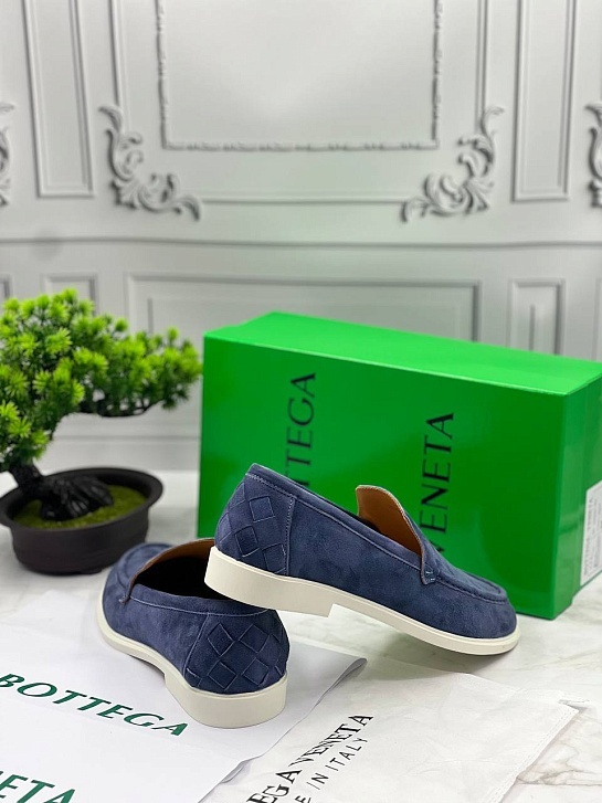 Мужские замшевые лоферы Bottega Veneta