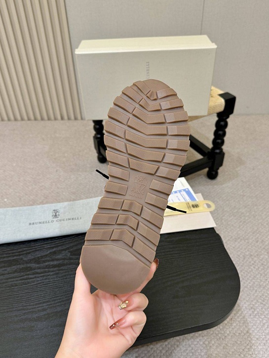 Мужские кроссовки Brunello Cucinelli knitted