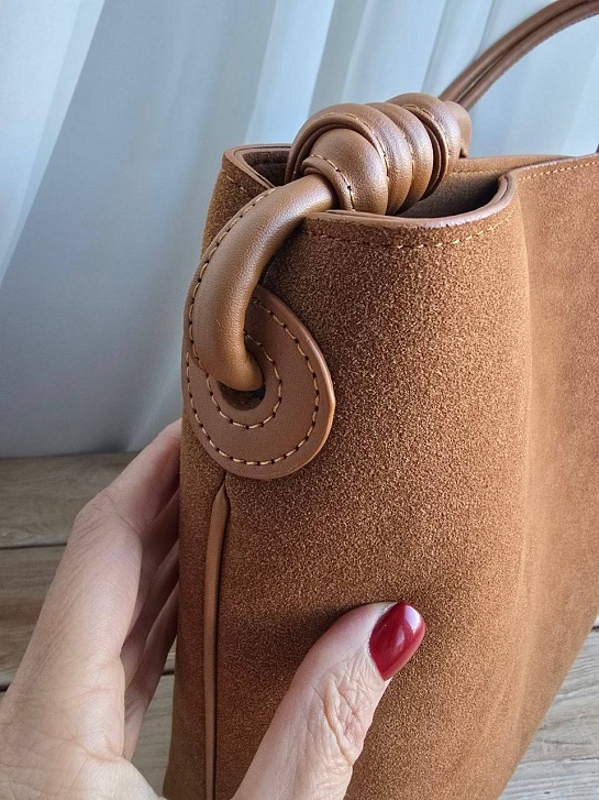 Замшевая сумка Loewe 35x30 см