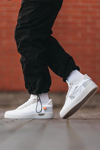 Кроссовки Off-White x Nike Air Force 1 Low "White"   