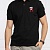 Мужское чёрное поло Tommy Hilfiger Essential Monogram