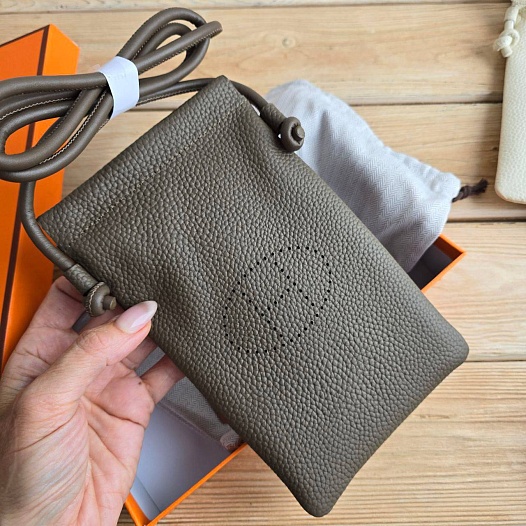 Сумка для телефона Hermes 21x12 см (5 расцветок)   
