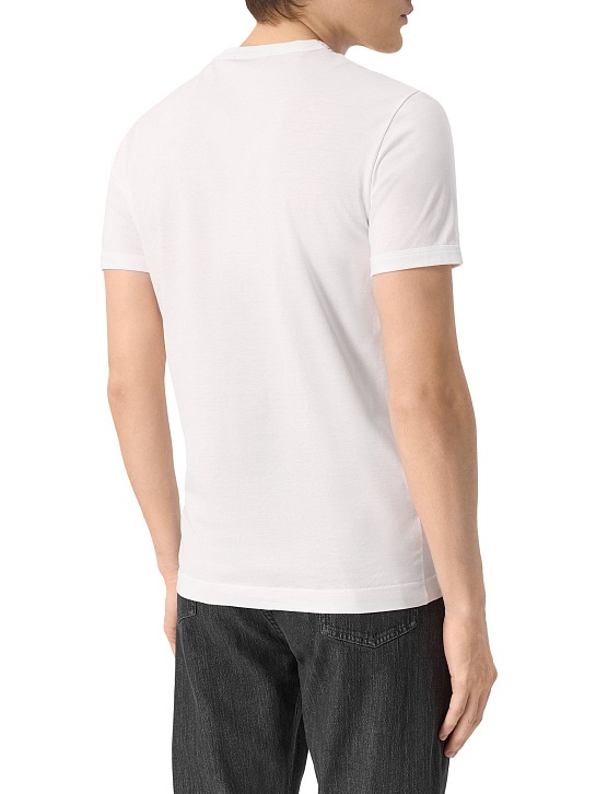 Мужская белая футболка Dolce & Gabbana Premium