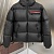 Мужской пуховик Prada Linea Rossa - Black