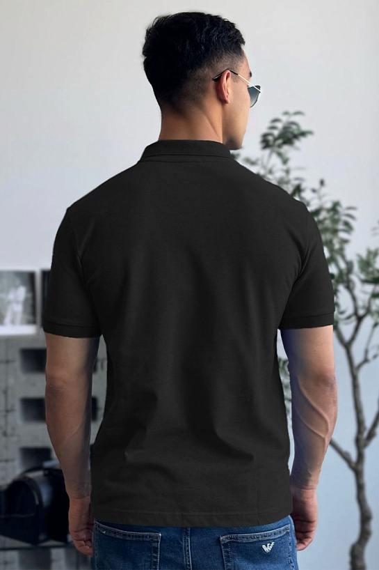 Мужское чёрное поло Christian Dior