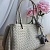 Кожаная сумка Bottega Veneta Basket 30x20 см - Beige