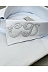 Классическая рубашка Dior embroidered logo - Black