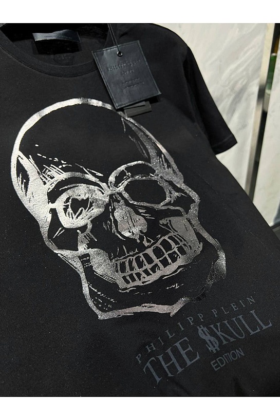Футболка чёрного цвета Philipp Plein The Skull