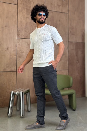 Мужская белая футболка Роlо Ralрh Lаurеn   