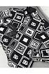 Мужская рубашка Dolce&Gabbana чёрного цвета geometric logo-print
