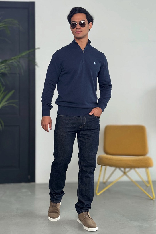 Мужские джинсы тёмно-синего цвета Роlо Ralрh Lаurеn regular fit