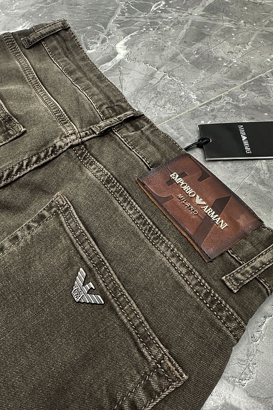 Мужские джинсы Emporio Armani - Brown