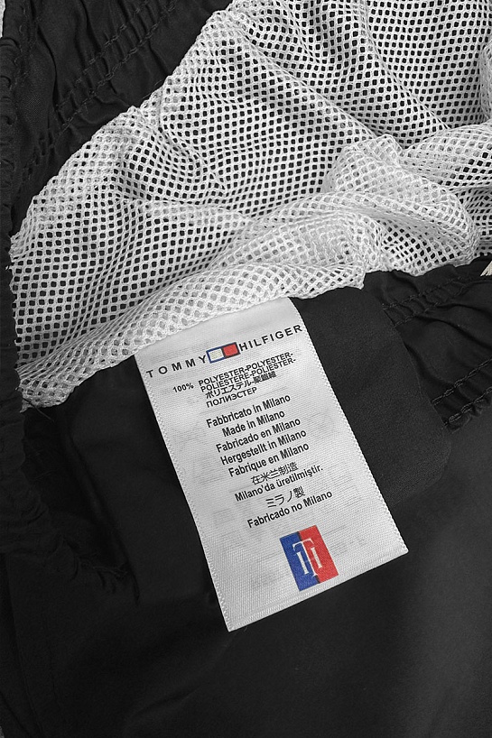 Мужские шорты Tommy Hilfiger чёрного цвета