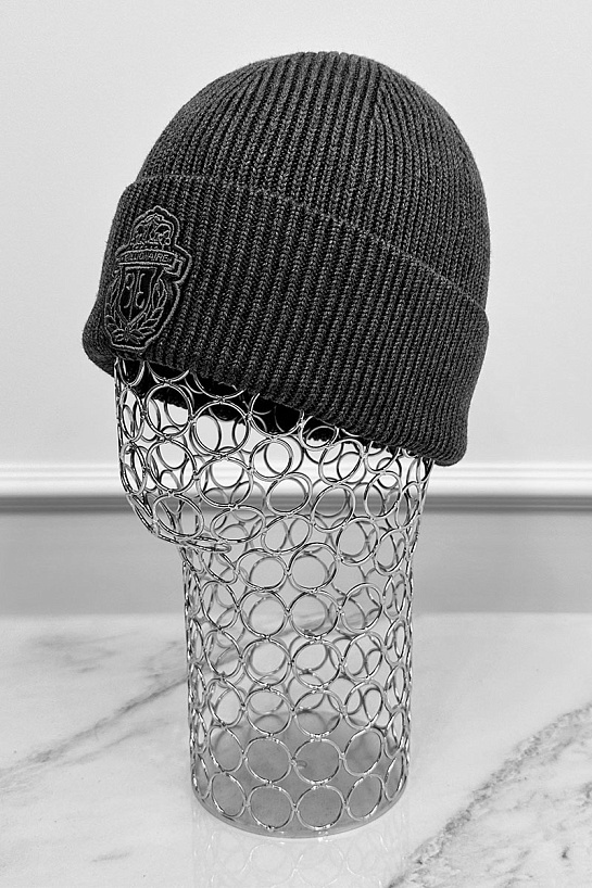 Шапка Billionaire logo-embroidered - Grey