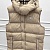 Бежевый жилет Burberry London England logo-patch