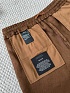 Льняные шорты коричневого цвета Zegna premium