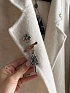 Женское шерстяное пальто Chrome Hearts premium