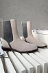 Женские замшевые ботинки Brunello Cucinelli Premium - Grey