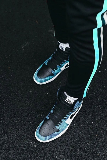 Кроссовки Nike Air Jordan 1 High "Tie-Dye"   