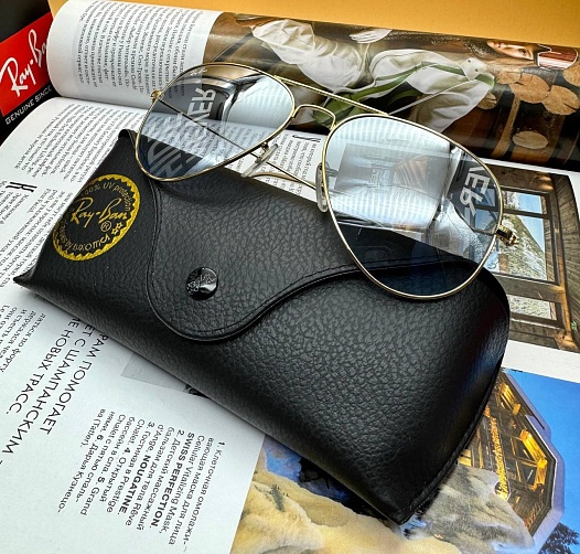 Солнцезащитные очки Ray-Ban Aviator Large Metal   