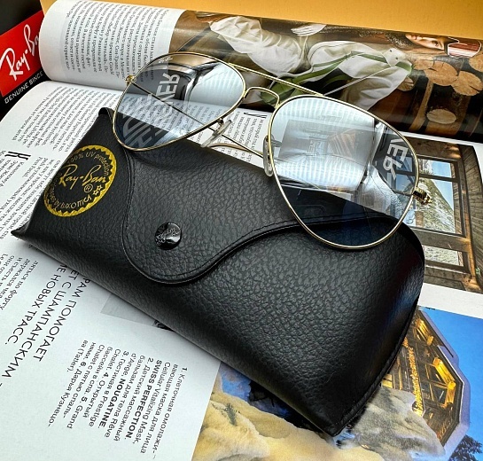 Солнцезащитные очки Ray-Ban Aviator Large Metal