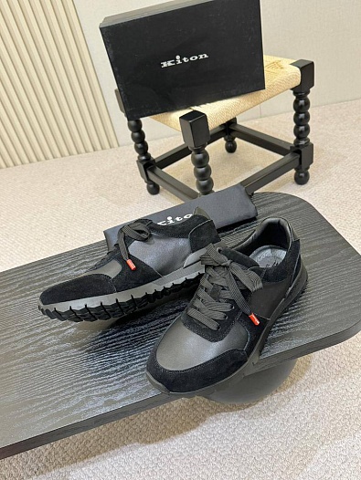 Мужские комбинированные кроссовки Kiton   