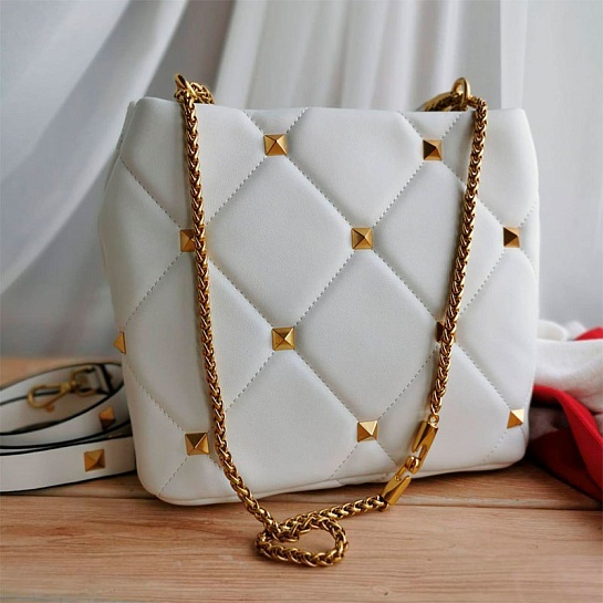 Кожаная сумка Valentino 27x22 см (2 расцветки)