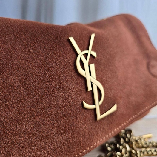 Замшевая сумка Yves Saint Laurent Kate 33x19 см   