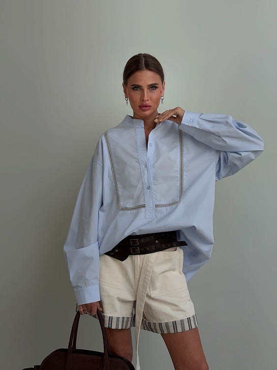 Женские бежевые шорты Loro Piana