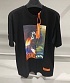 Чёрная оверсайз футболка Heron Preston Split Light Herons