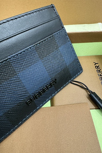 Кожаный кардхолдер Burberry Premium 10x7 см   