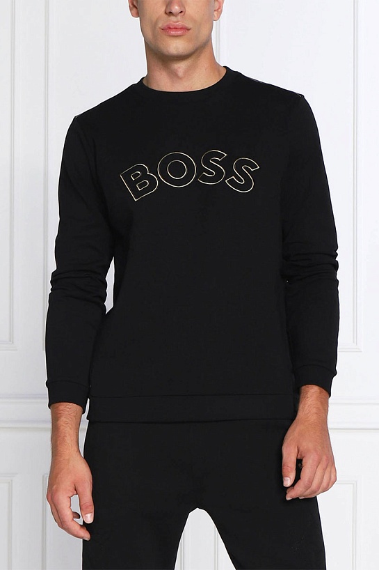 Чёрный свитшот Hugo Boss Salbo Iconic