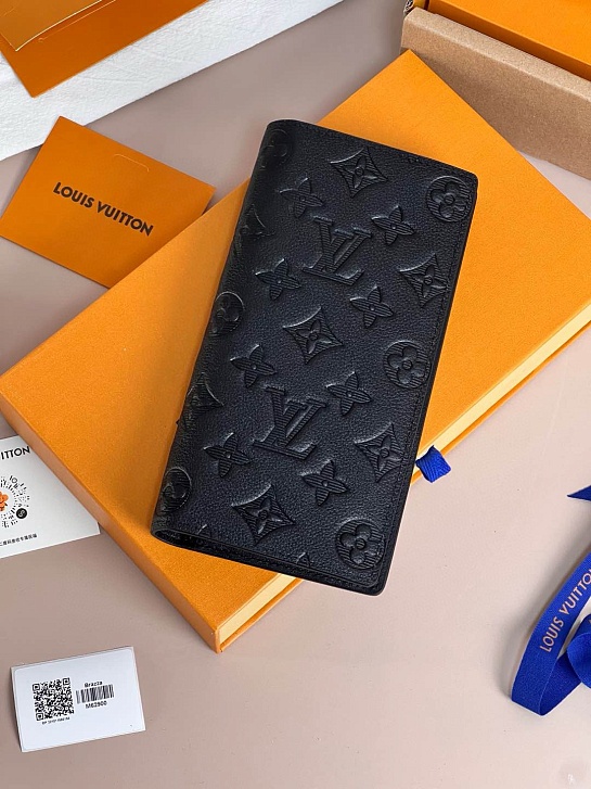 Кожаный бумажник Louis Vuitton Premium 19x9.5x2 см