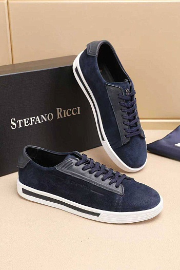 Мужские замшевые кроссовки Stefano Ricci   