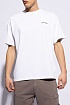 Мужская футболка Stone Island белого цвета