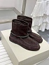 Женские замшевые сапоги Brunello Cucinelli premium - Brown