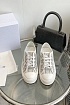 Женские кеды на платформе Dior Walk'n' -  Grey / White